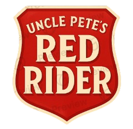 Uncle Pete's Red Rider Logo